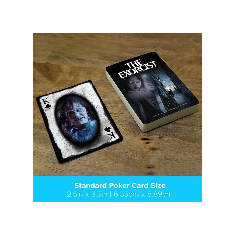 THE EXORCIST POKER PLAYING CARDS MAZZO CARTE DA GIOCO AQUARIUS ENT