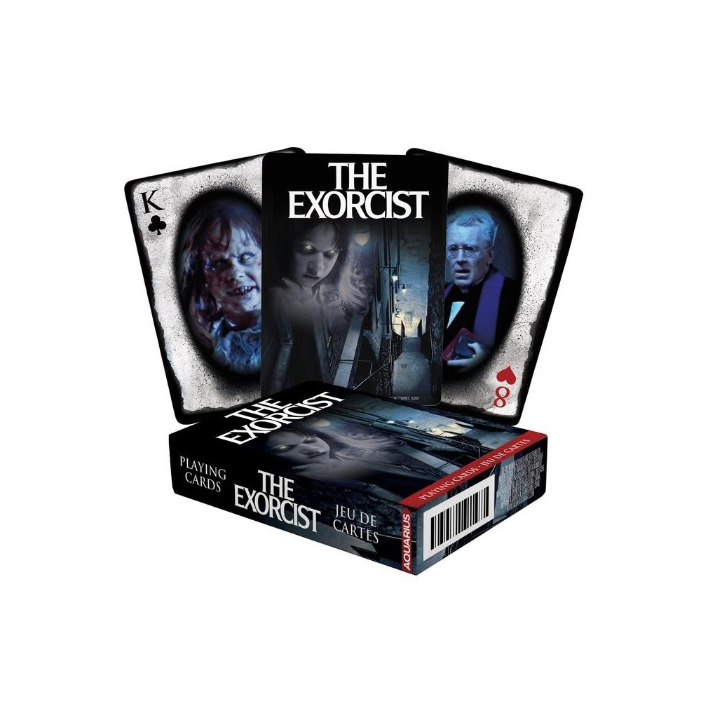 THE EXORCIST POKER PLAYING CARDS MAZZO CARTE DA GIOCO AQUARIUS ENT