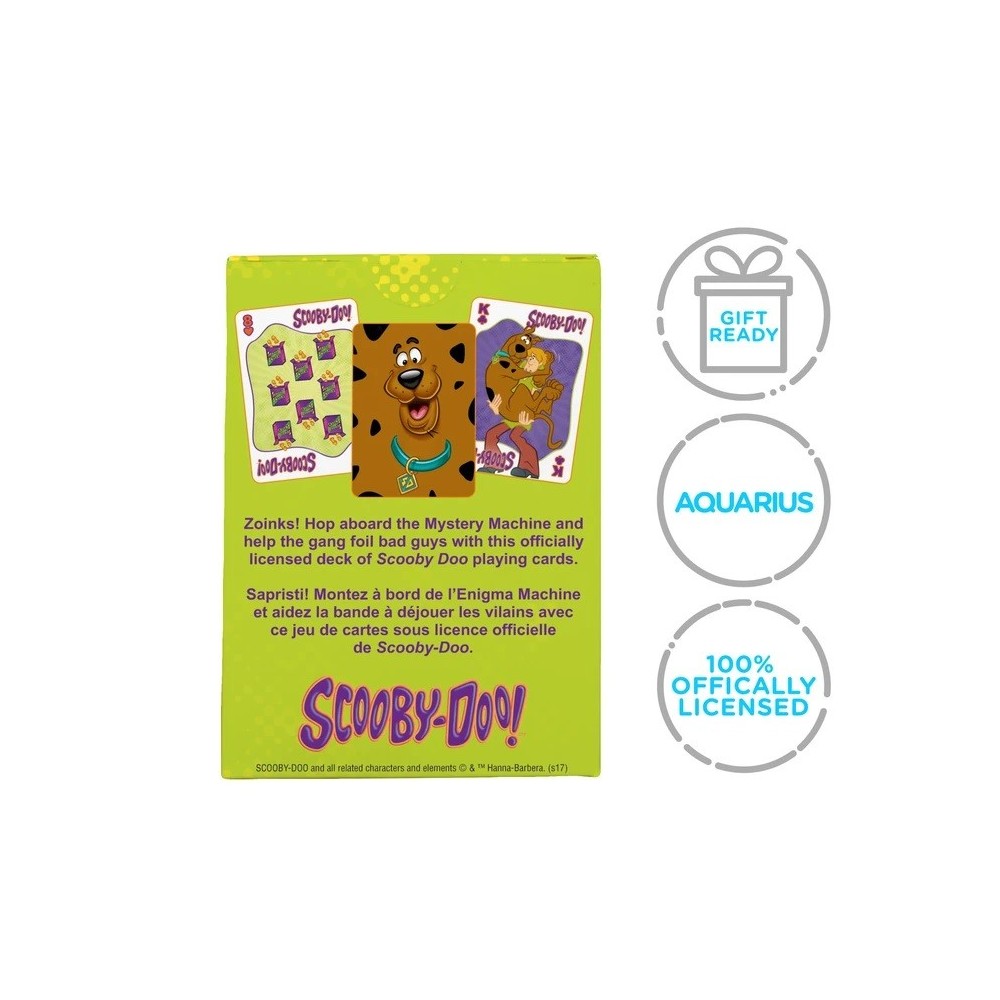 SCOOBY-DOO POKER PLAYING CARDS MAZZO CARTE DA GIOCO AQUARIUS ENT