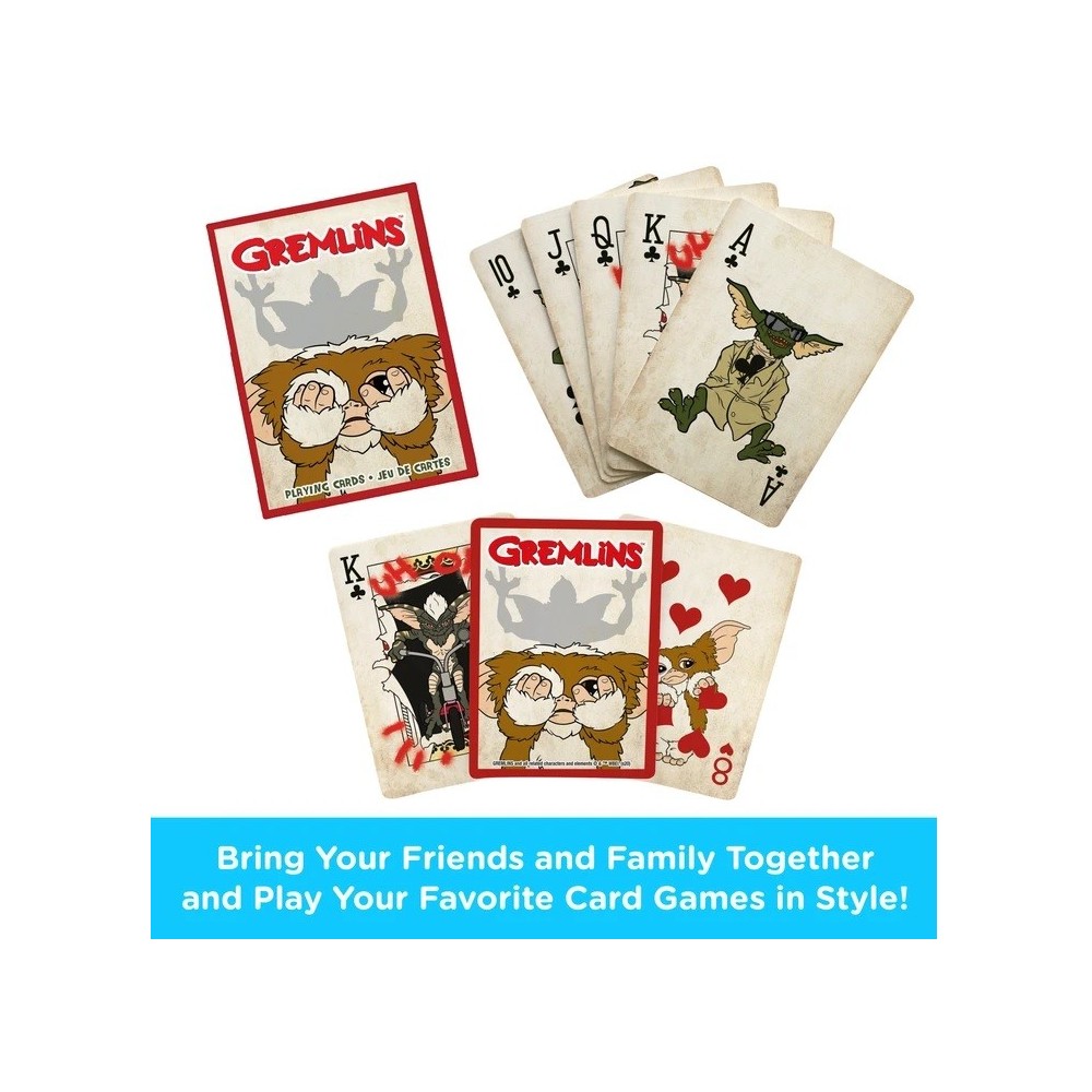AQUARIUS ENT GREMLINS POKER PLAYING CARDS