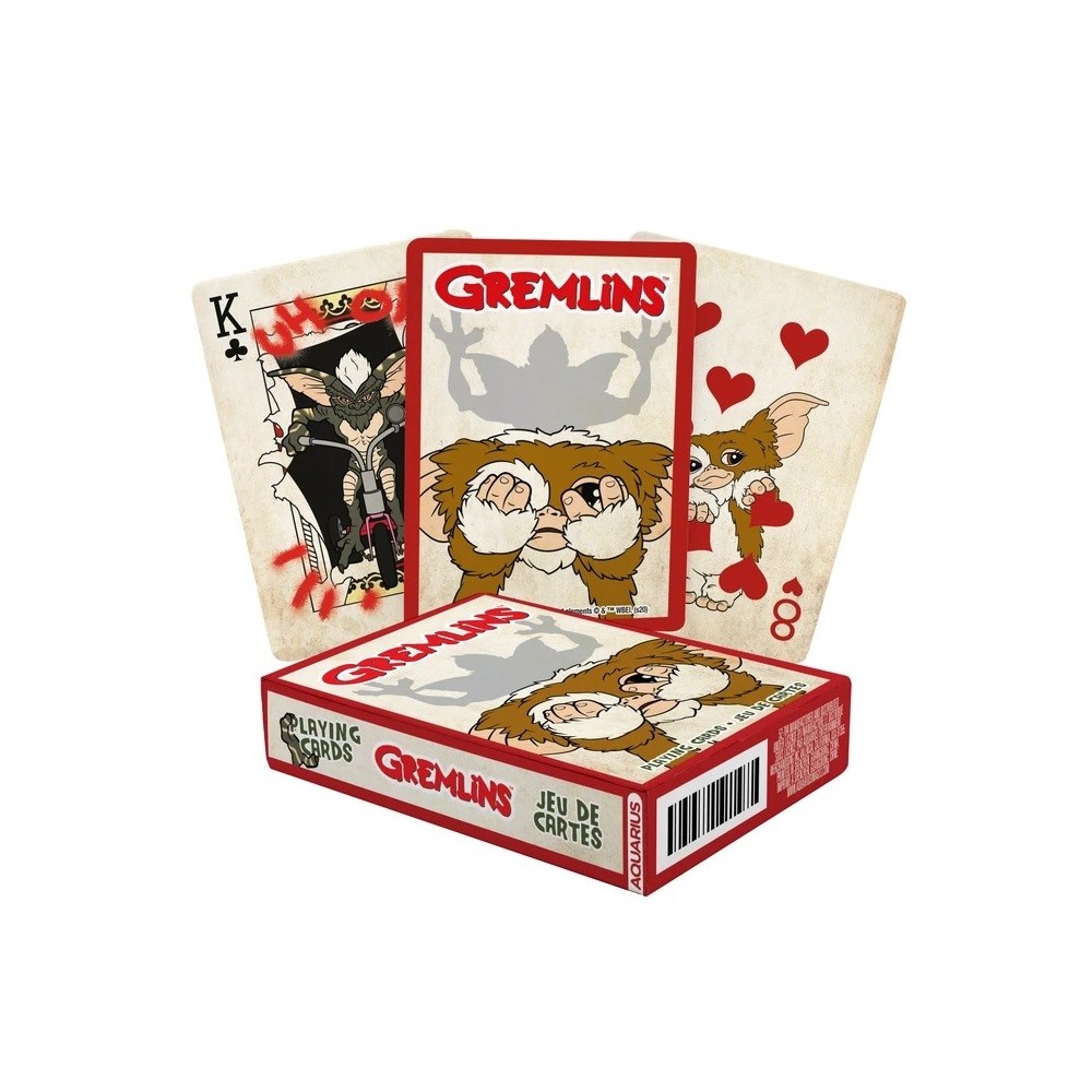 AQUARIUS ENT GREMLINS POKER PLAYING CARDS