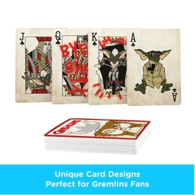 AQUARIUS ENT GREMLINS POKER PLAYING CARDS