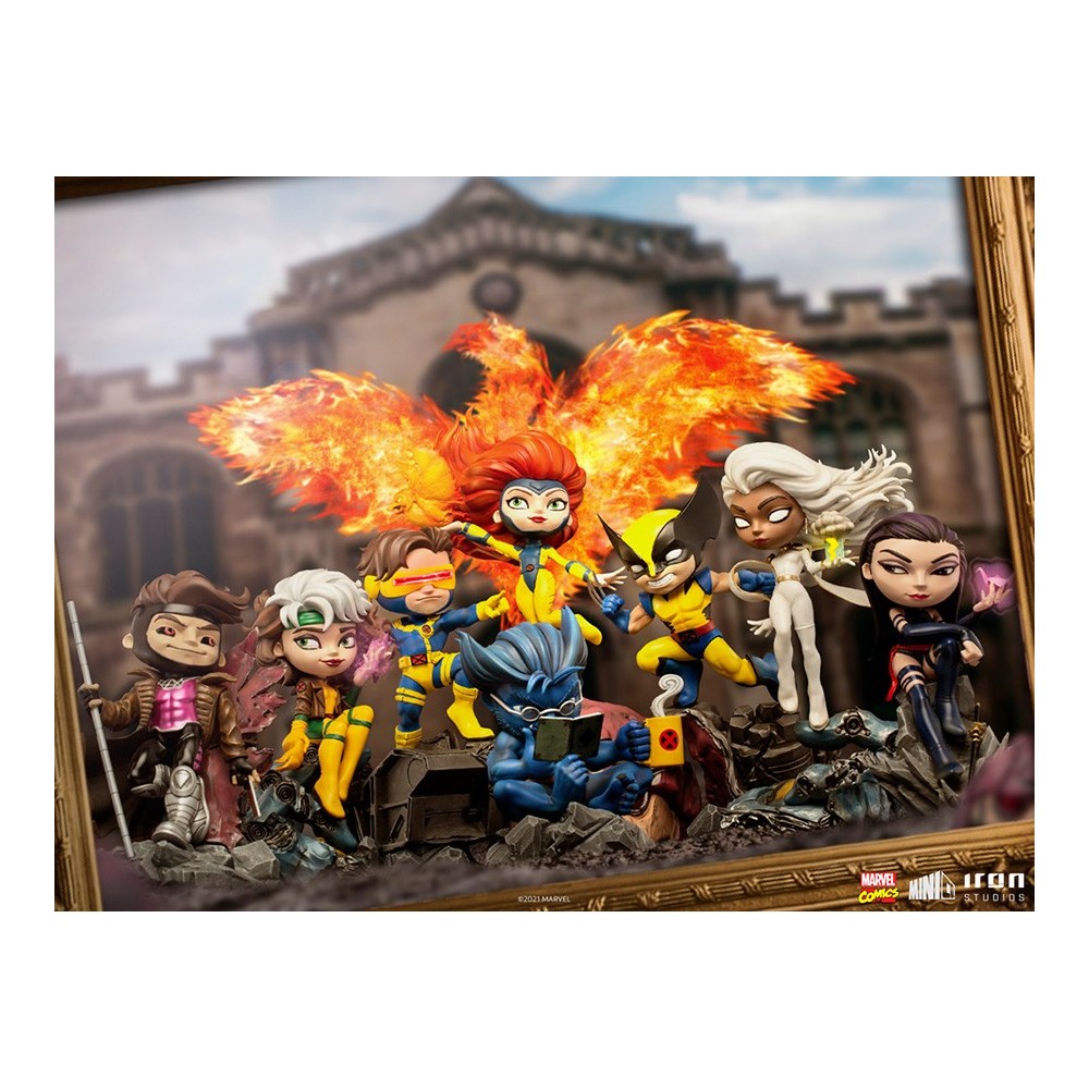 X-MEN JEAN GREY MINICO FIGURE STATUA IRON STUDIOS