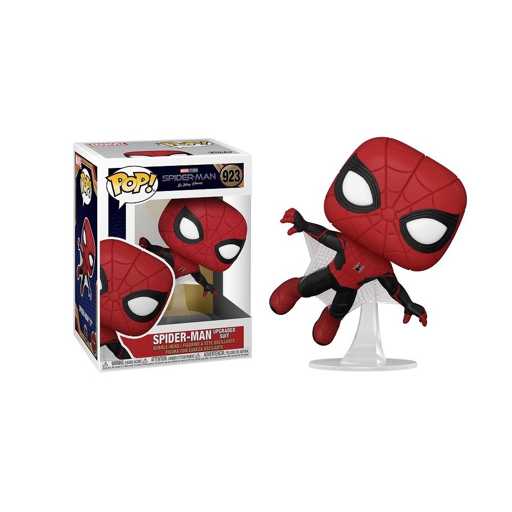 FUNKO POP! SPIDER-MAN NO WAY HOME UPGRADED SUIT BOBBLE HEAD KNOCKER FIGURE FUNKO