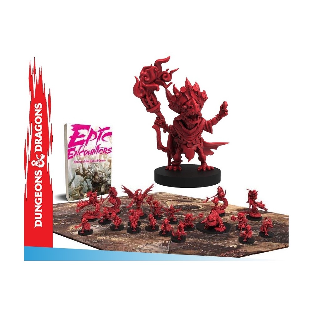EPIC ENCOUNTERS SHRINE OF THE KOBOLD QUEEN SET MINIATURES STEAMFORGED GAMES
