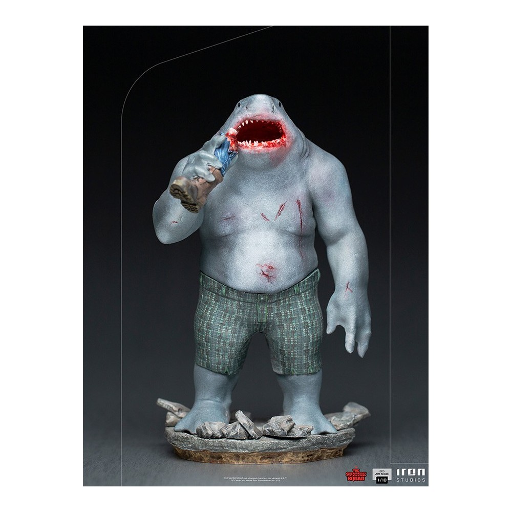 IRON STUDIOS THE SUICIDE SQUAD KING SHARK BDS ART SCALE 1/10 STATUE FIGURE