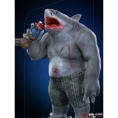 THE SUICIDE SQUAD KING SHARK BDS ART SCALE 1/10 STATUA FIGURE IRON STUDIOS
