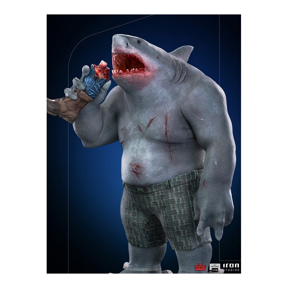 IRON STUDIOS THE SUICIDE SQUAD KING SHARK BDS ART SCALE 1/10 STATUE FIGURE
