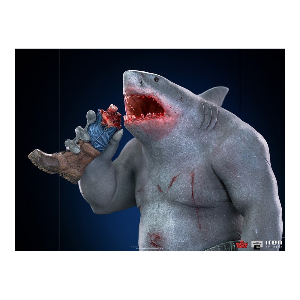 IRON STUDIOS THE SUICIDE SQUAD KING SHARK BDS ART SCALE 1/10 STATUE FIGURE