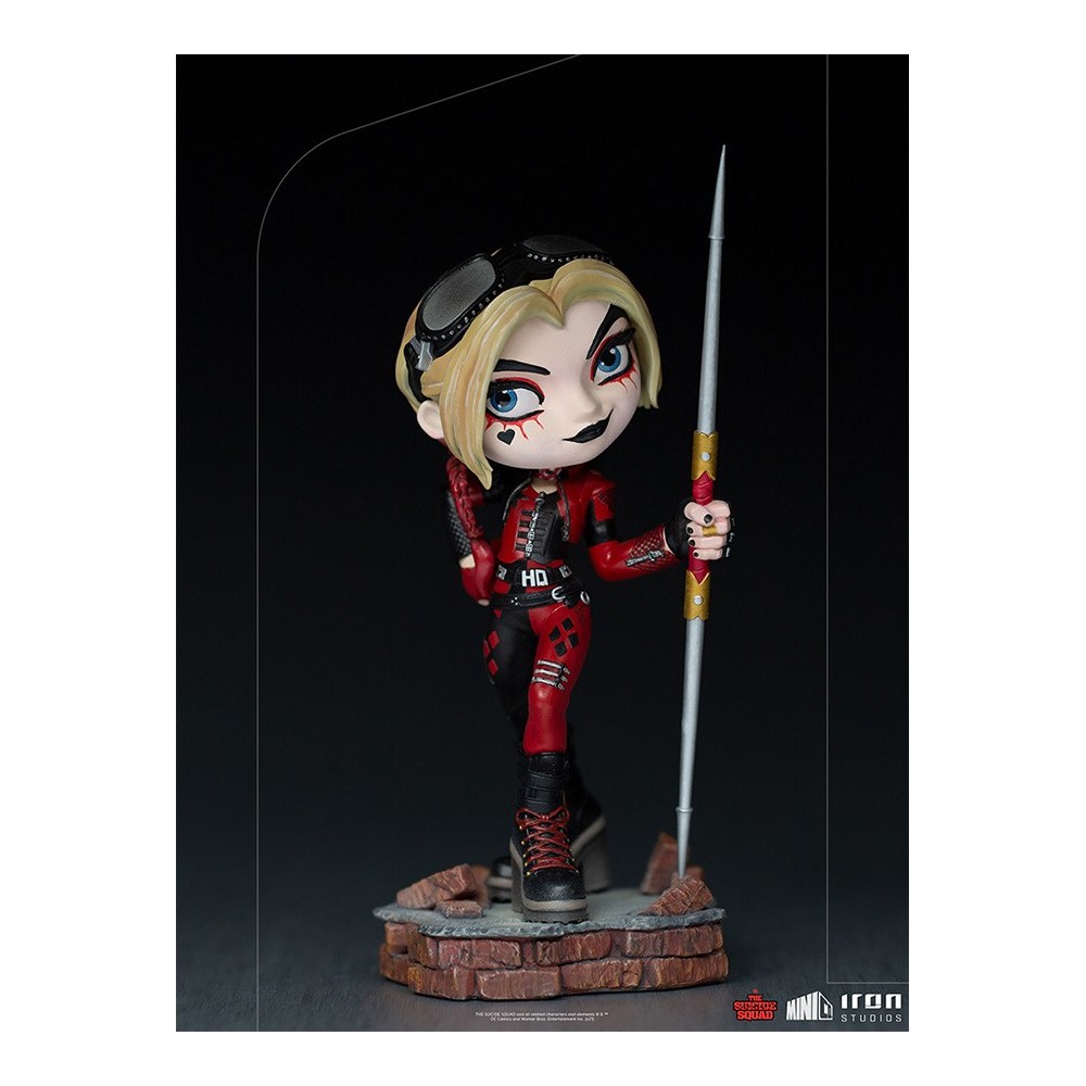 THE SUICIDE SQUAD HARLEY QUINN MINICO FIGURE STATUA IRON STUDIOS