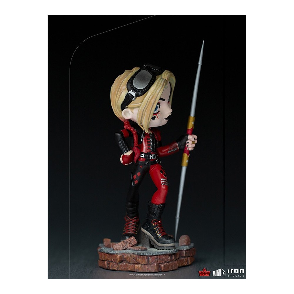 THE SUICIDE SQUAD HARLEY QUINN MINICO FIGURE STATUA IRON STUDIOS