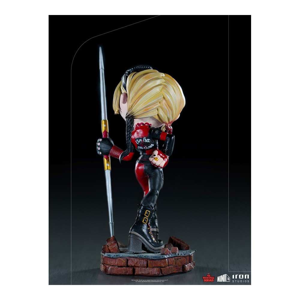 THE SUICIDE SQUAD HARLEY QUINN MINICO FIGURE STATUA IRON STUDIOS