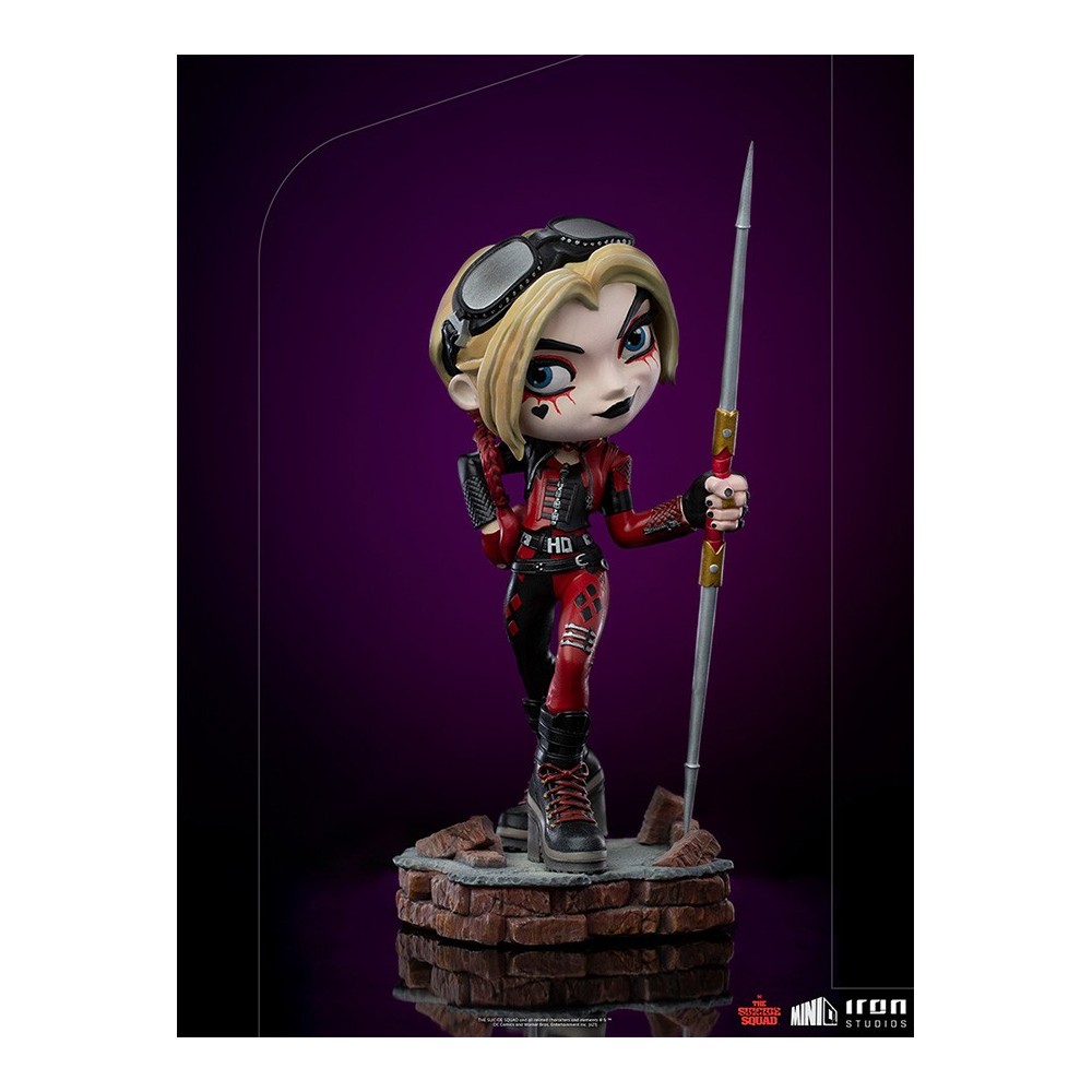 THE SUICIDE SQUAD HARLEY QUINN MINICO FIGURE STATUA IRON STUDIOS