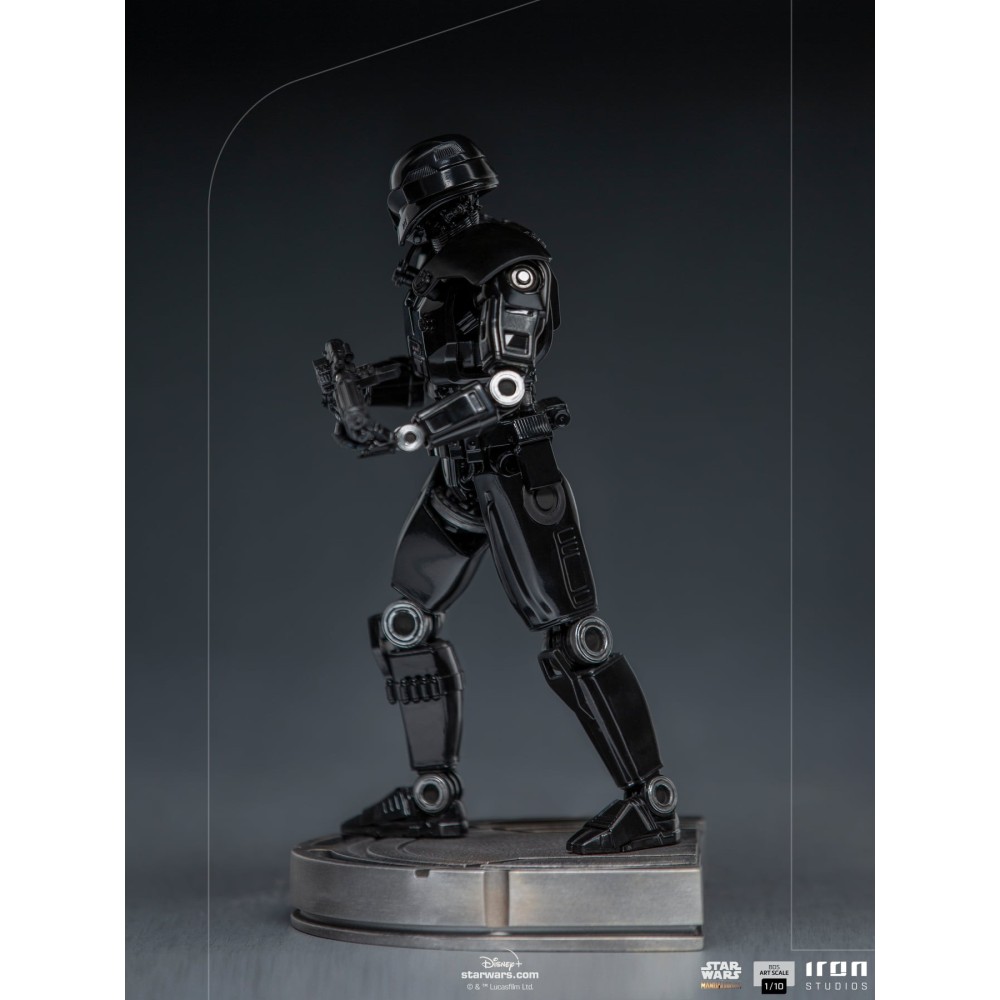 THE MANDALORIAN DARK TROOPER BDS ART SCALE 1/10 STATUA FIGURE IRON STUDIOS