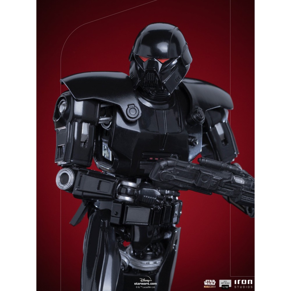 THE MANDALORIAN DARK TROOPER BDS ART SCALE 1/10 STATUA FIGURE IRON STUDIOS