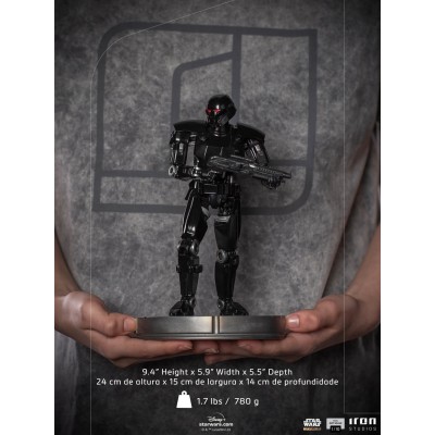 THE MANDALORIAN DARK TROOPER BDS ART SCALE 1/10 STATUA FIGURE IRON STUDIOS