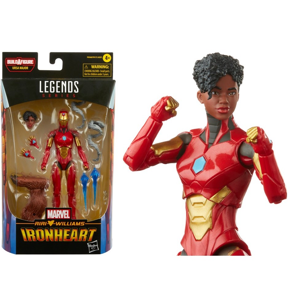 HASBRO MARVEL LEGENDS URSA MAJOR SERIES - IRONHEART ACTION FIGURE