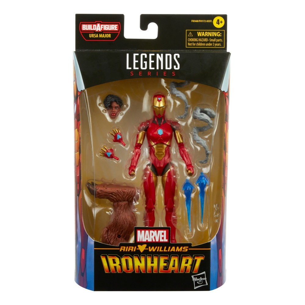 HASBRO MARVEL LEGENDS URSA MAJOR SERIES - IRONHEART ACTION FIGURE
