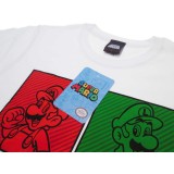 MAGLIA T SHIRT NINTENDO SUPER MARIO PERSONAGGI