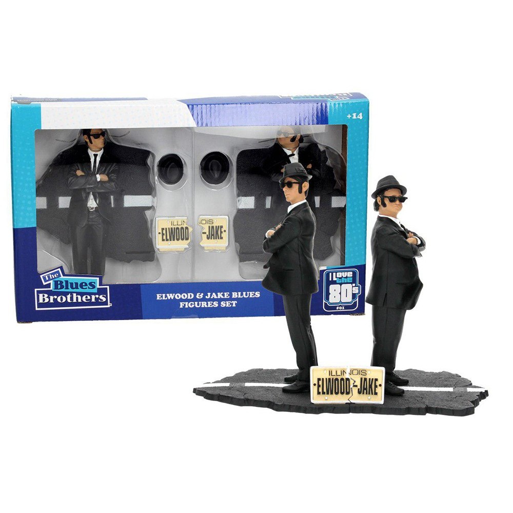 SD TOYS THE BLUES BROTHERS ELWOOD AND JAKE 2-PACK ACTION FIGURE