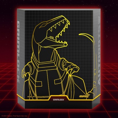 SUPER7 TRANSFORMERS ULTIMATES GRIMLOCK DINO MODE ACTION FIGURE