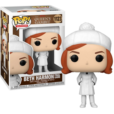 FUNKO POP! LA REGINA DEGLI SCACCHI BETH HARMON FINAL GAME BOBBLE HEAD KNOCKER FIGURE FUNKO