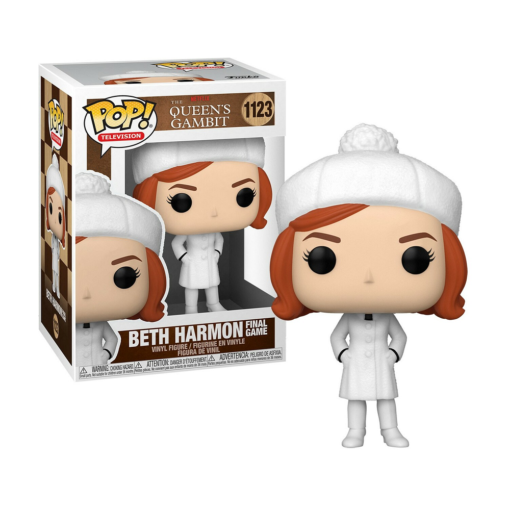 FUNKO FUNKO POP! THE QUEEN'S GAMBIT BETH HARMON FINAL GAME BOBBLE HEAD KNOCKER FIGURE
