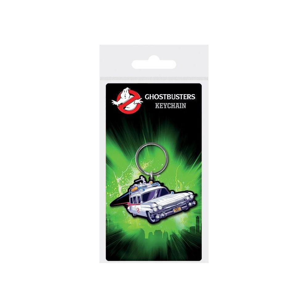 PYRAMID INTERNATIONAL GHOSTBUSTERS ECTO-1 KEYCHAIN PORTACHIAVI