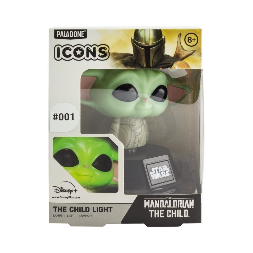 PALADONE PRODUCTS BABY TODA THE MANDALORIAN THE CHILD LIGHT ICONS LAMPADA
