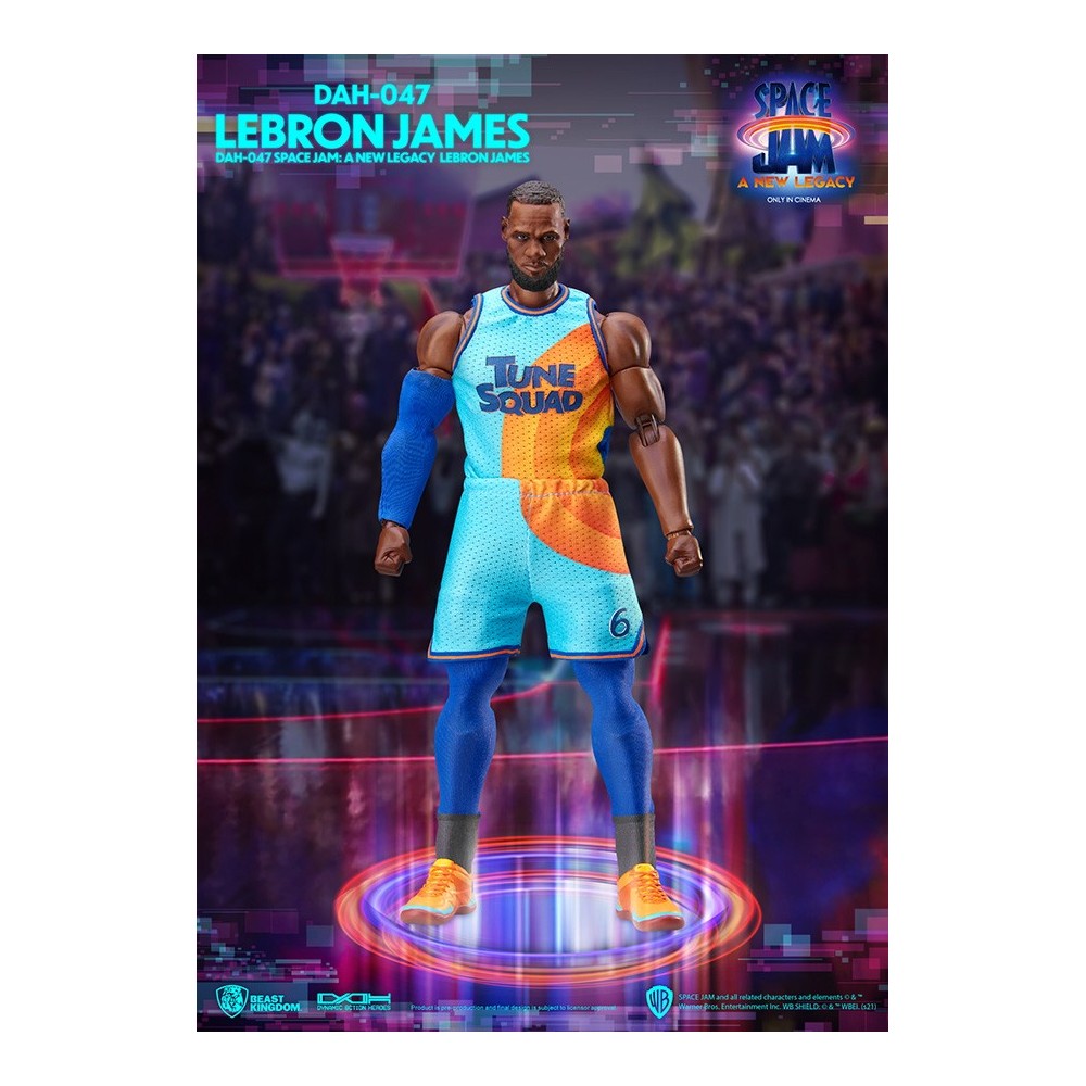 BEAST KINGDOM SPACE JAM 2 A NEW LEGACY LEBRON JAMES DAH-047 ACTION FIGURE