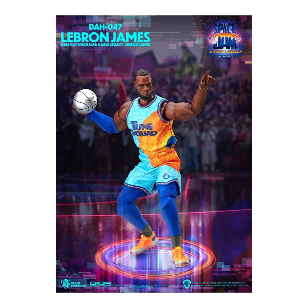 BEAST KINGDOM SPACE JAM 2 A NEW LEGACY LEBRON JAMES DAH-047 ACTION FIGURE