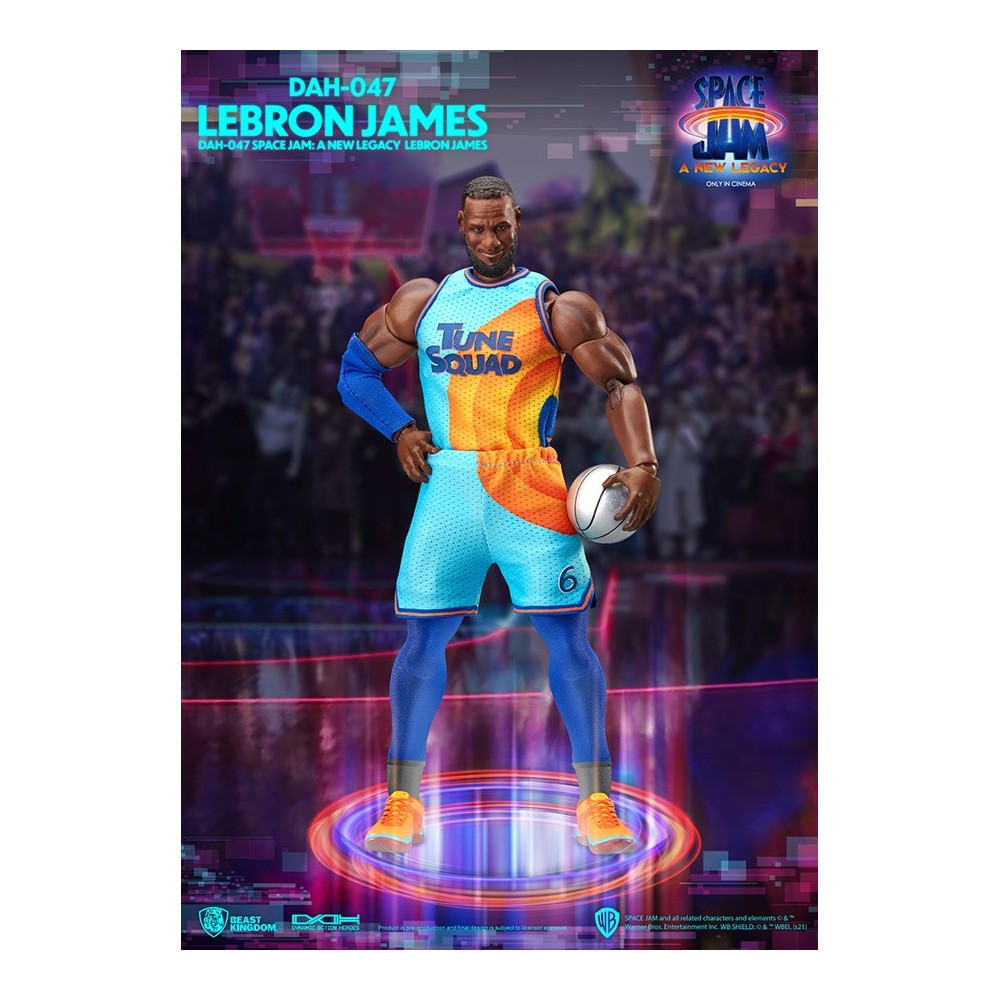 BEAST KINGDOM SPACE JAM 2 A NEW LEGACY LEBRON JAMES DAH-047 ACTION FIGURE