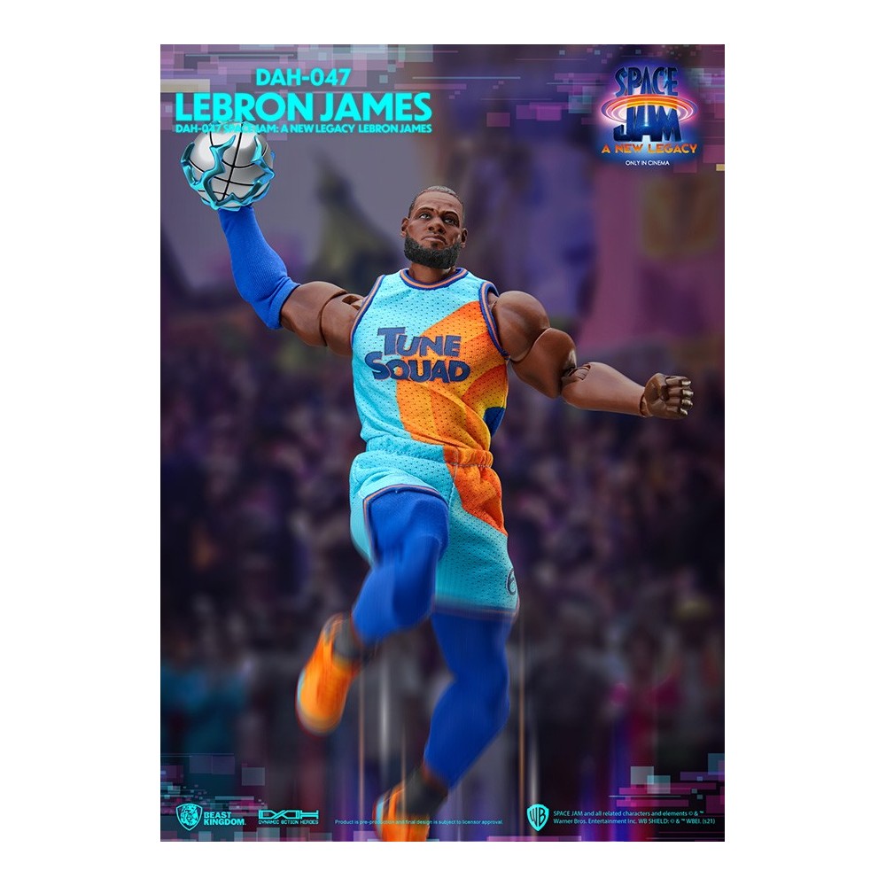 BEAST KINGDOM SPACE JAM 2 A NEW LEGACY LEBRON JAMES DAH-047 ACTION FIGURE