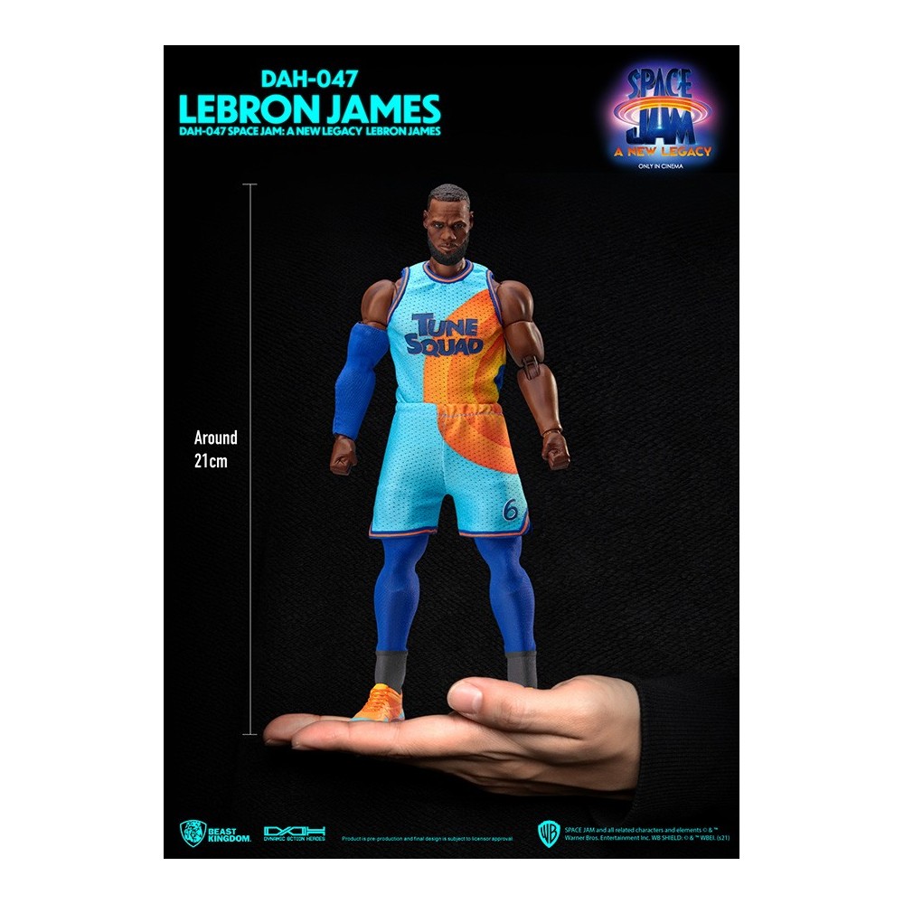 BEAST KINGDOM SPACE JAM 2 A NEW LEGACY LEBRON JAMES DAH-047 ACTION FIGURE