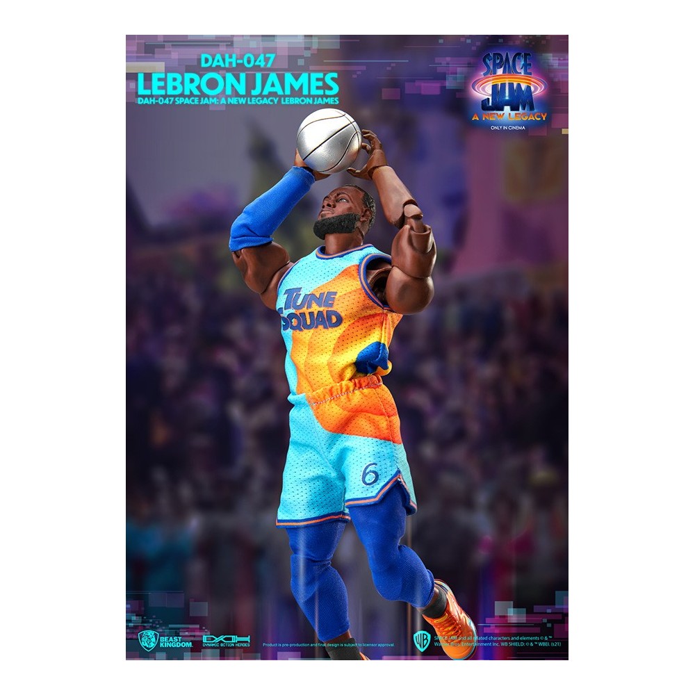 BEAST KINGDOM SPACE JAM 2 A NEW LEGACY LEBRON JAMES DAH-047 ACTION FIGURE