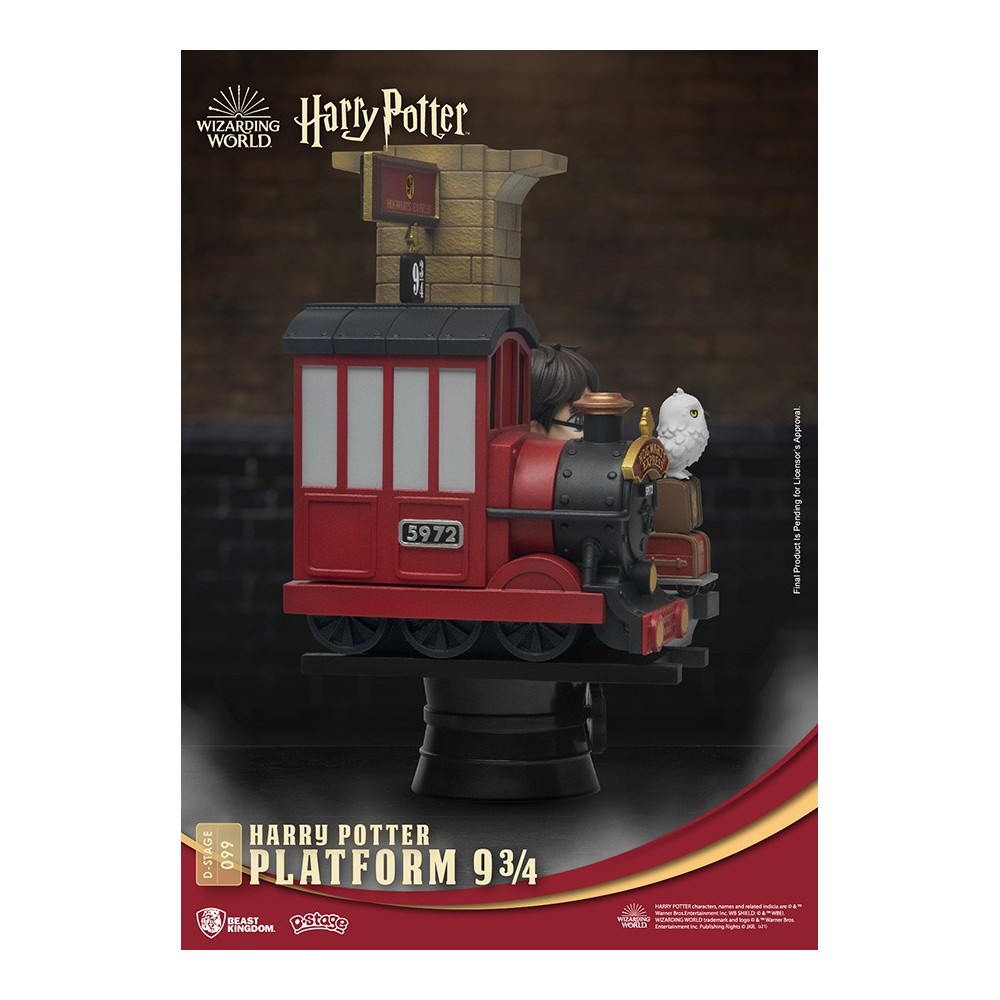 D-STAGE HARRY POTTER PLATFORM 3/4 STATUA FIGURE DIORAMA BEAST KINGDOM