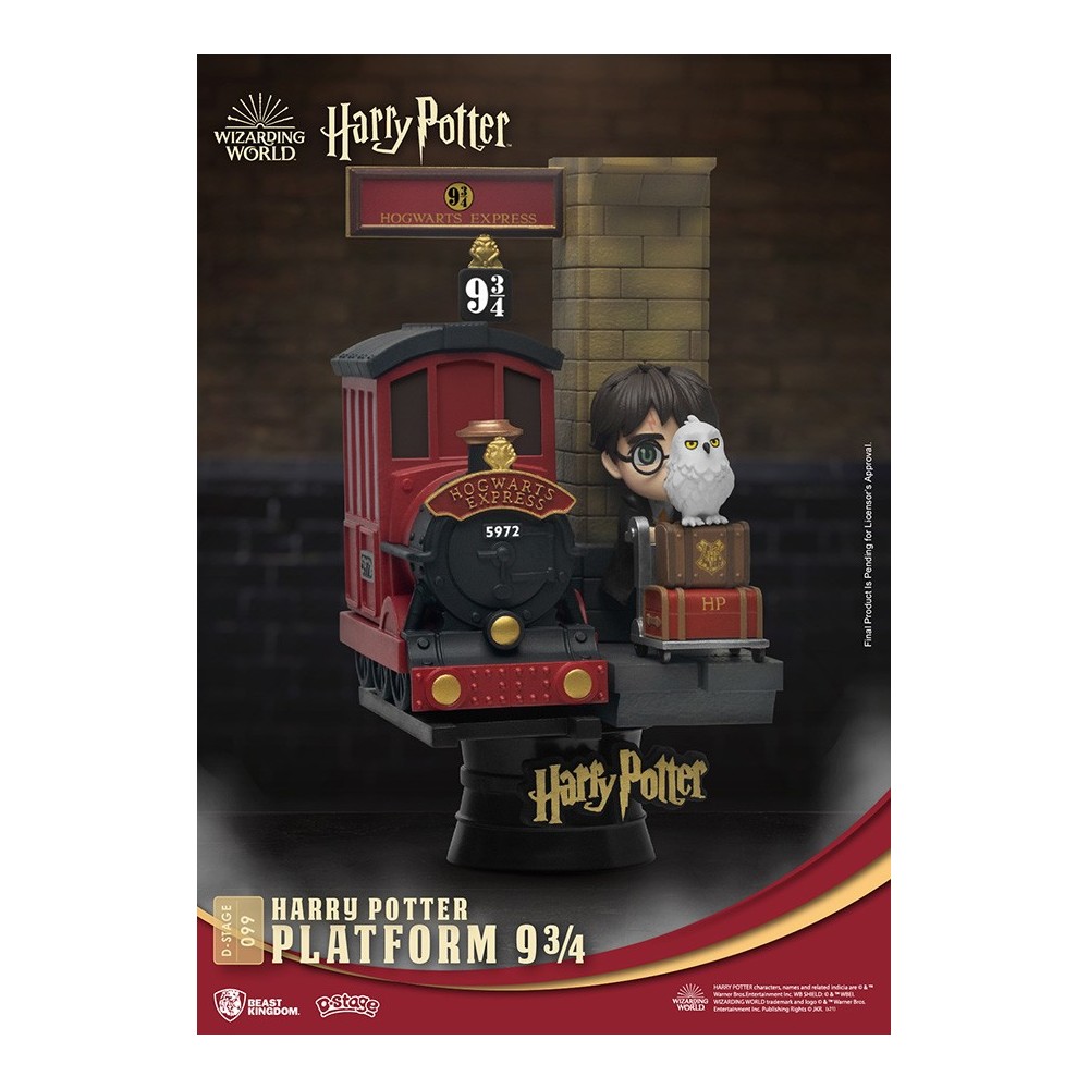 BEAST KINGDOM D-STAGE HARRY POTTER PLATFORM 3/4 STATUE FIGURE DIORAMA