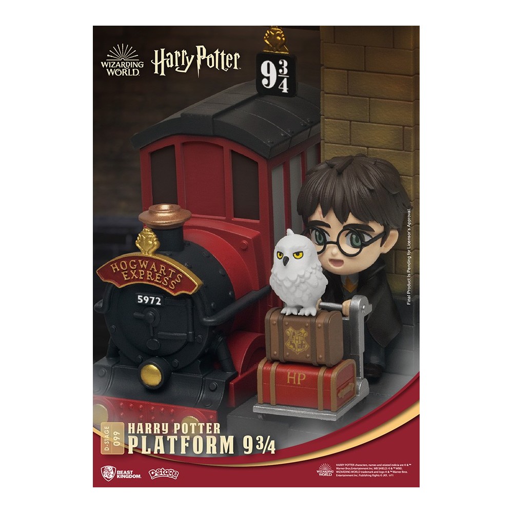 BEAST KINGDOM D-STAGE HARRY POTTER PLATFORM 3/4 STATUE FIGURE DIORAMA