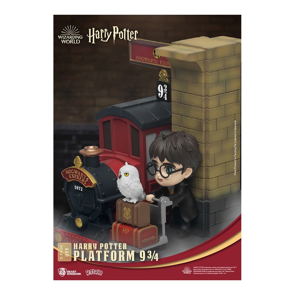 D-STAGE HARRY POTTER PLATFORM 3/4 STATUA FIGURE DIORAMA BEAST KINGDOM