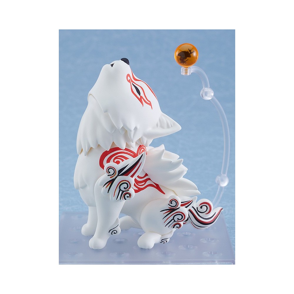 MAX FACTORY OKAMI AMATERASU SHIRANUI DELUXE NENDOROID ACTION FIGURE