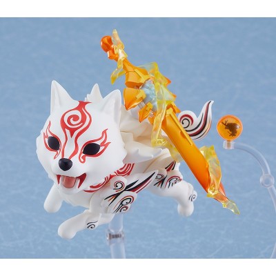 MAX FACTORY OKAMI AMATERASU SHIRANUI DELUXE NENDOROID ACTION FIGURE