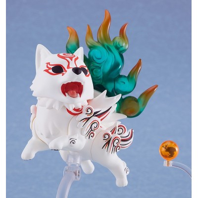 MAX FACTORY OKAMI AMATERASU SHIRANUI DELUXE NENDOROID ACTION FIGURE