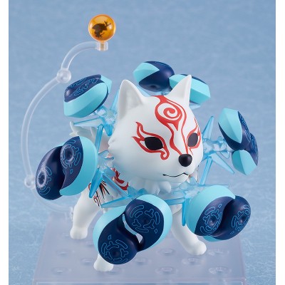 MAX FACTORY OKAMI AMATERASU SHIRANUI DELUXE NENDOROID ACTION FIGURE