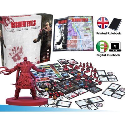STEAMFORGED GAMES RESIDENT EVIL 3 THE BOARD GAME