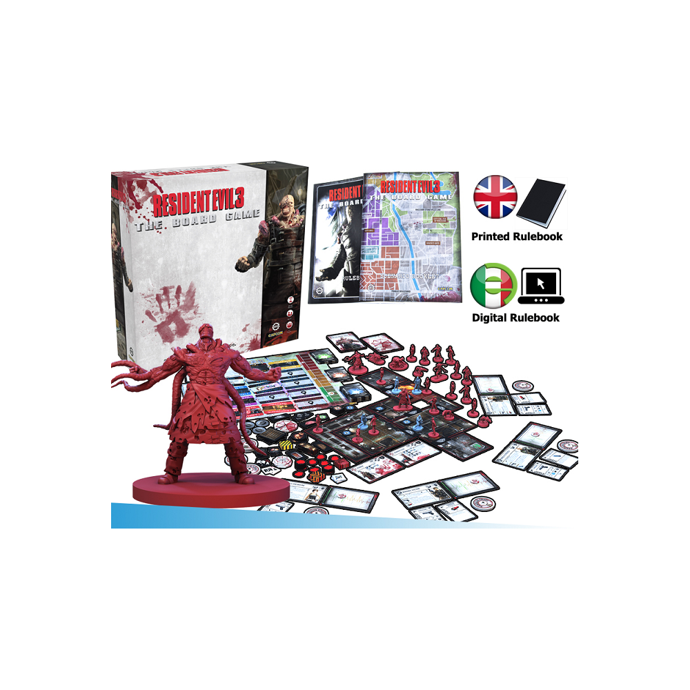 RESIDENT EVIL 3 THE BOARD GAME GIOCO DA TAVOLO STEAMFORGED GAMES