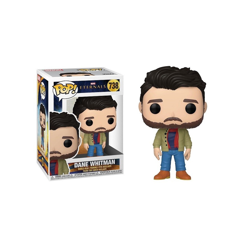 FUNKO POP! MARVEL THE ETERNALS DANE WHITMAN BOBBLE HEAD KNOCKER FIGURE FUNKO