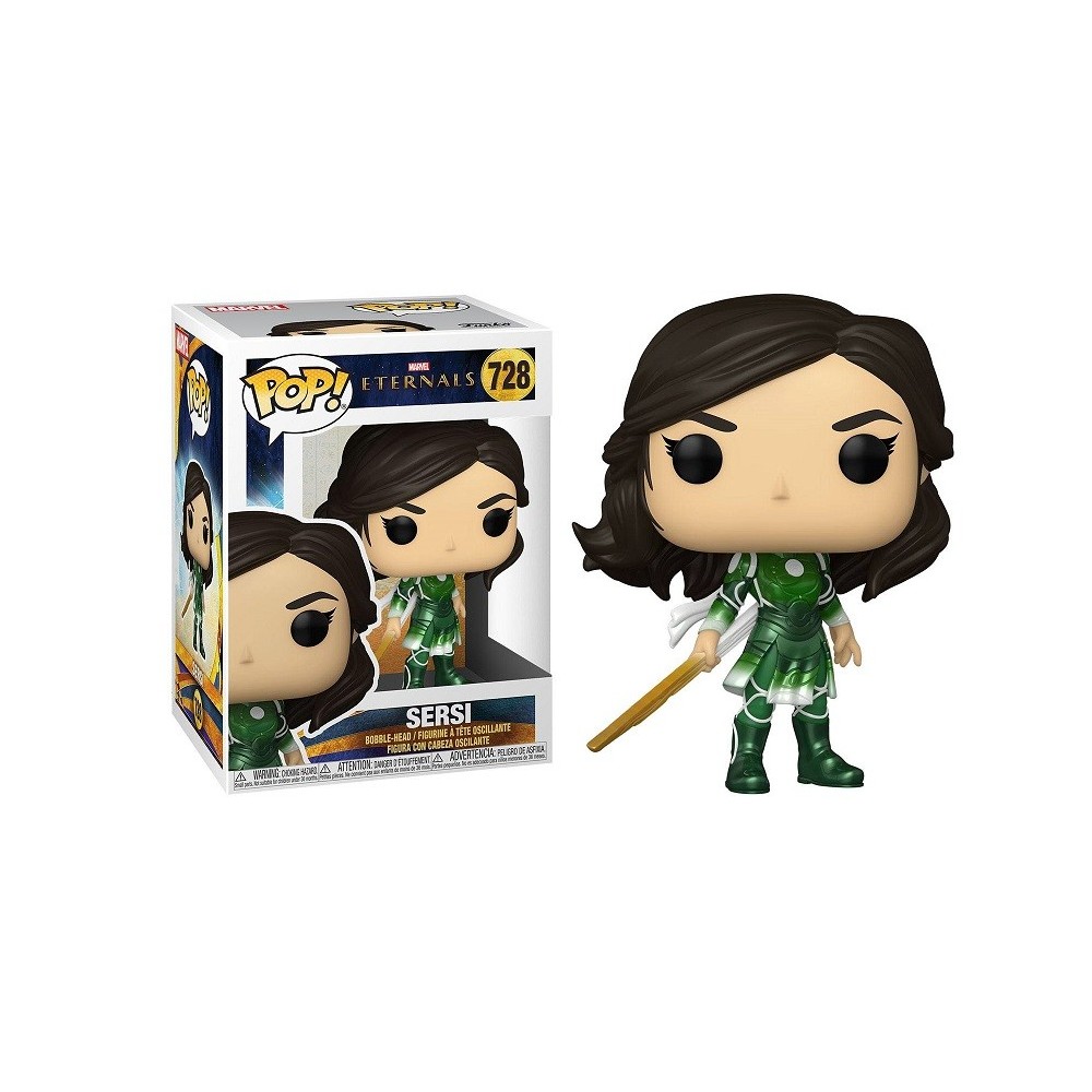 FUNKO FUNKO POP! MARVEL THE ETERNALS SERSI BOBBLE HEAD KNOCKER FIGURE