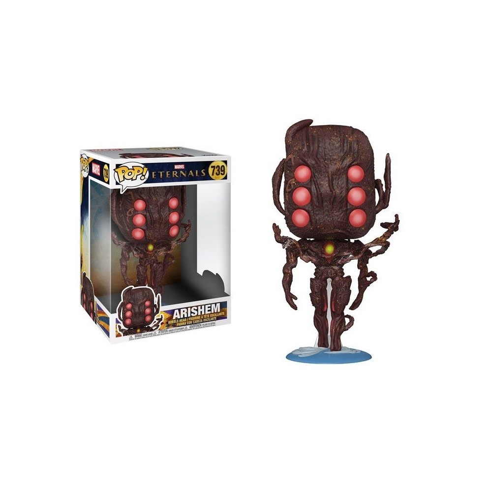 FUNKO FUNKO POP! MARVEL THE ETERNALS SUPER SIZED ARISHEM BOBBLE HEAD KNOCKER FIGURE