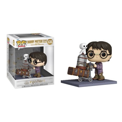 FUNKO FUNKO POP! DELUXE HARRY POTTER PUSHING TROLLEY BOBBLE HEAD KNOCKER FIGURE