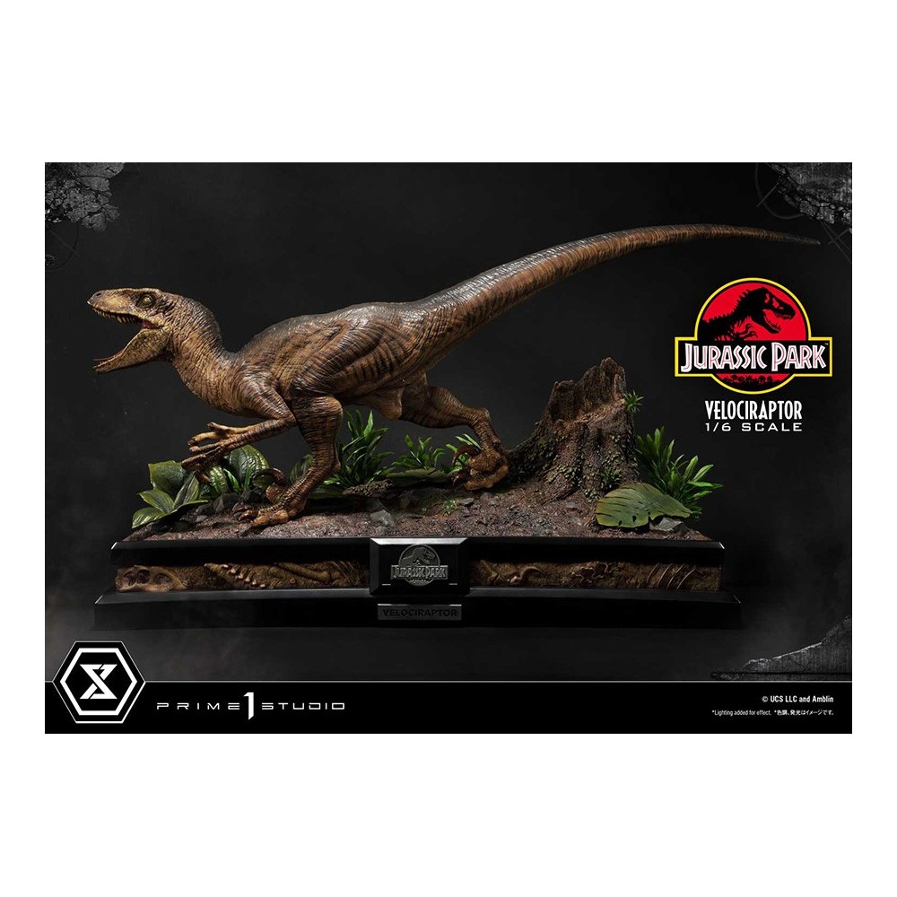 JURASSIC PARK VELOCIRAPTOR 1/6 STATUA FIGURE PRIME 1 STUDIO